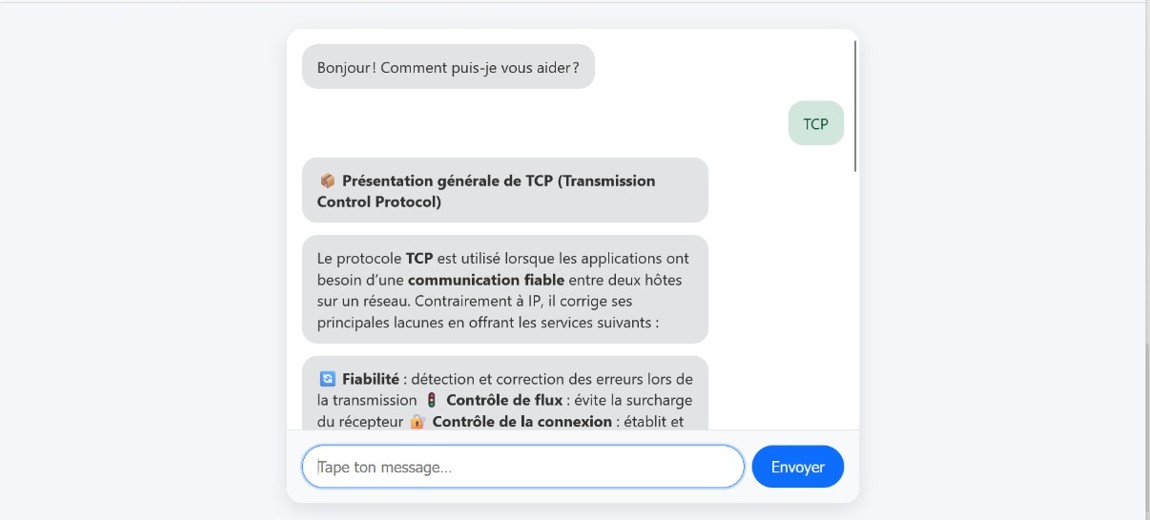 Chatbot Pédagogique