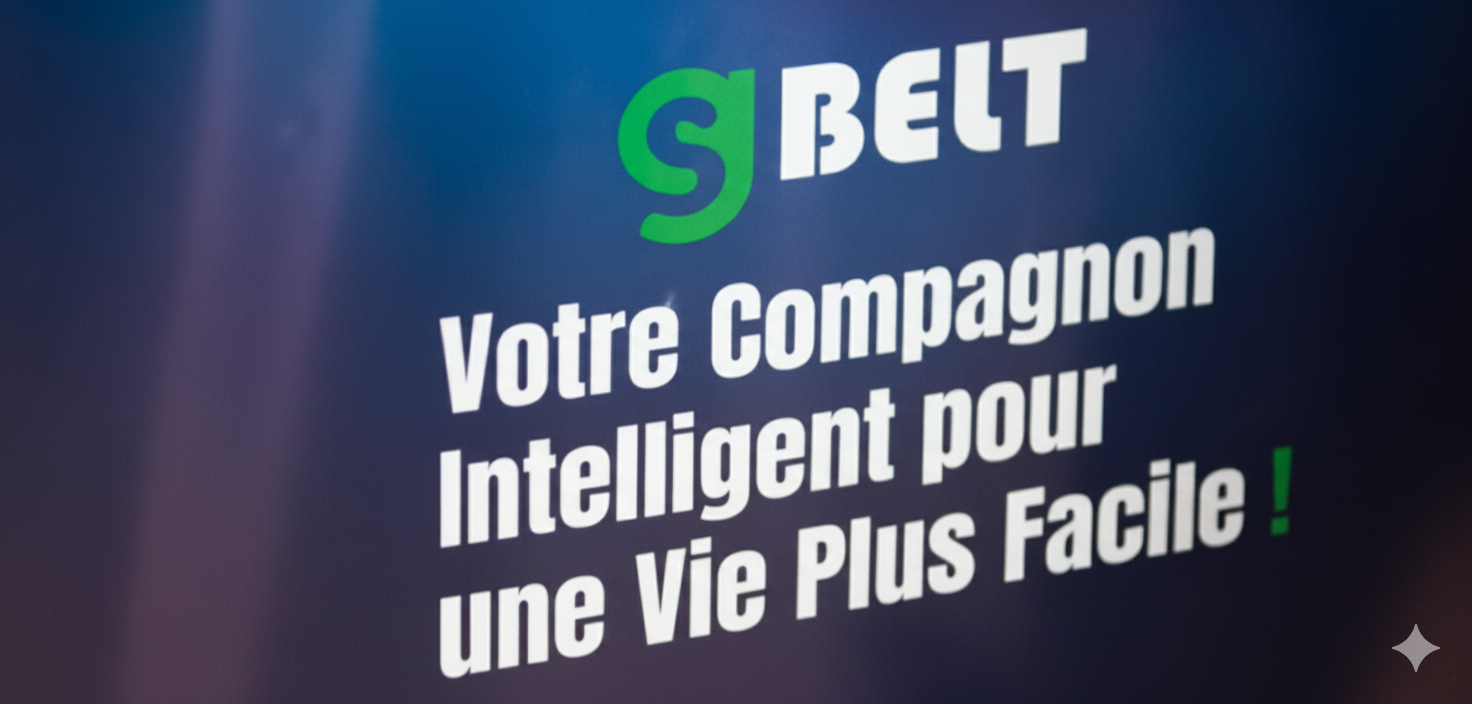 Smart Guide Belt - Ceinture intelligente pour personnes malvoyantes